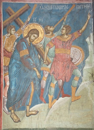 Christ carrying cross 2